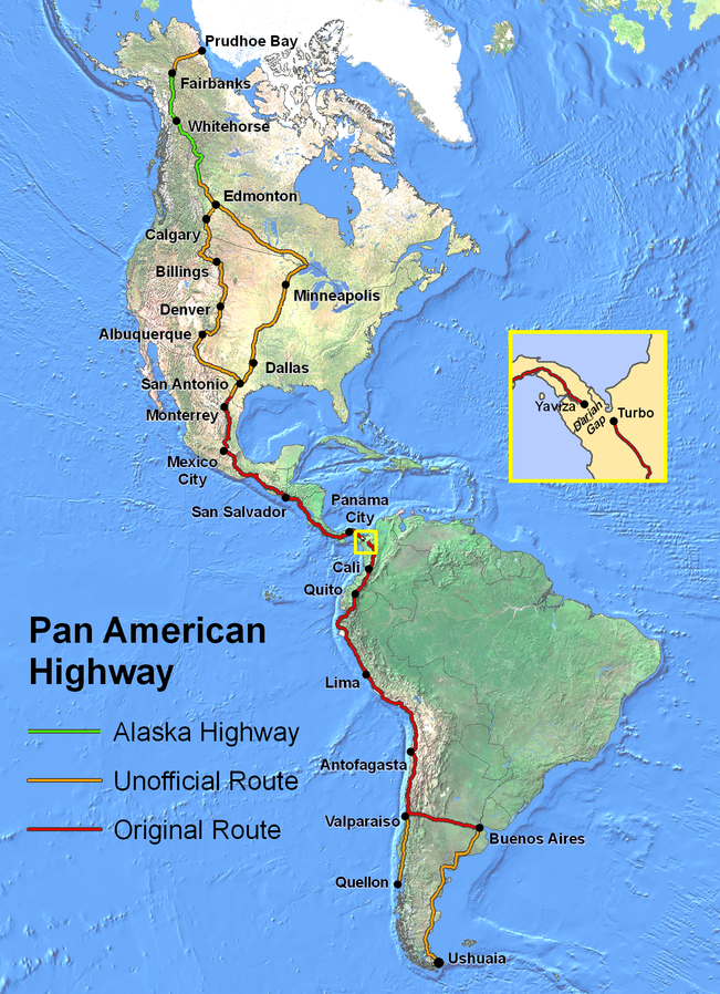 Travel through PANAmericana