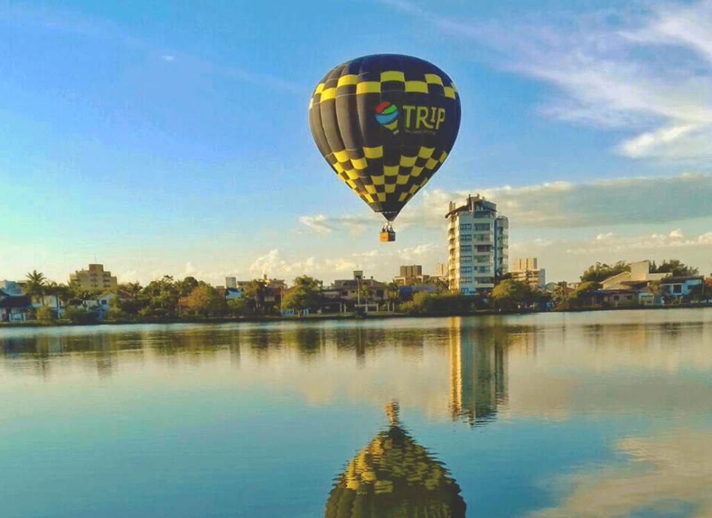 Ballonflug in Torres