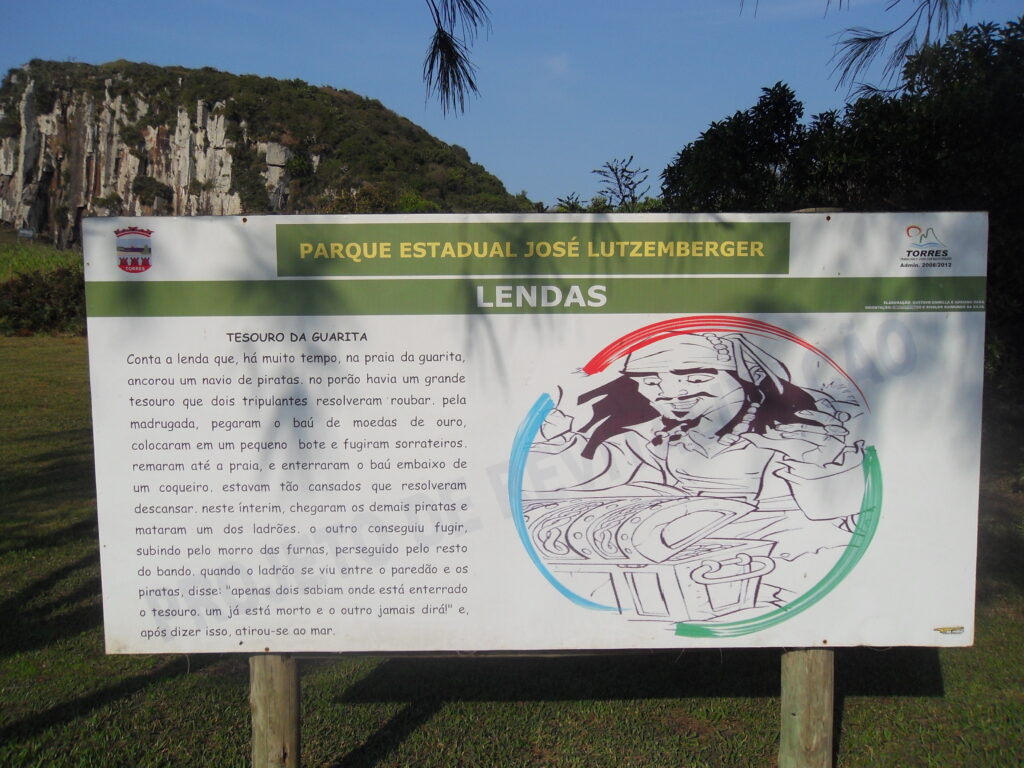 Legend of Praia da Guarita Torres RS