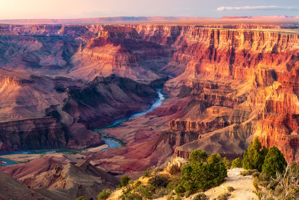 view of the Grand Canyon – USA