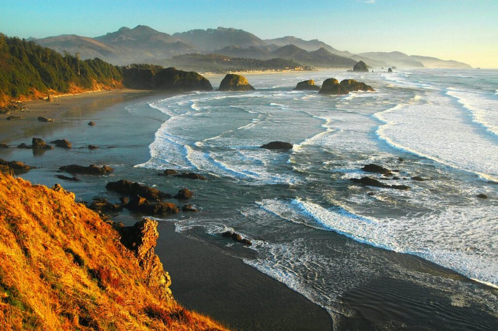 Oregon coastline