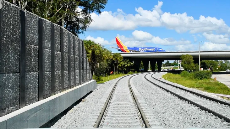 Zug, um 2023 Miami mit Orlando zu verbinden