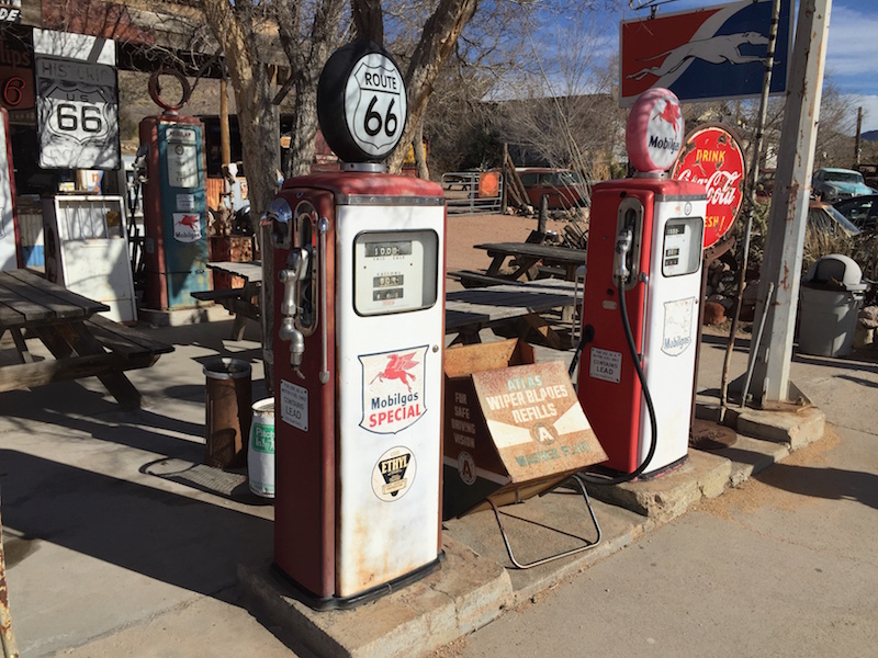 Lucille Hamons on Route 66