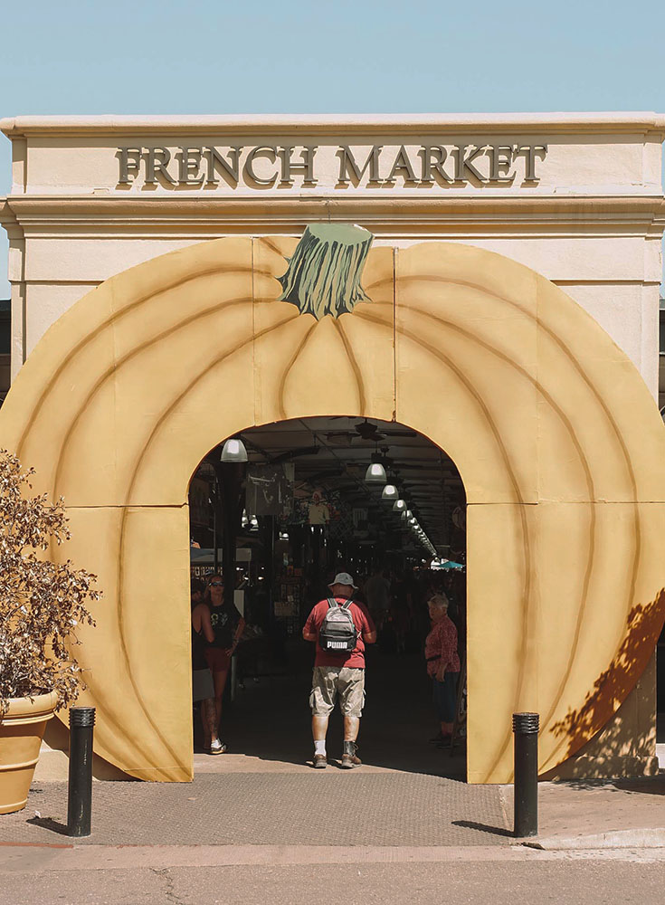  Visit the French market