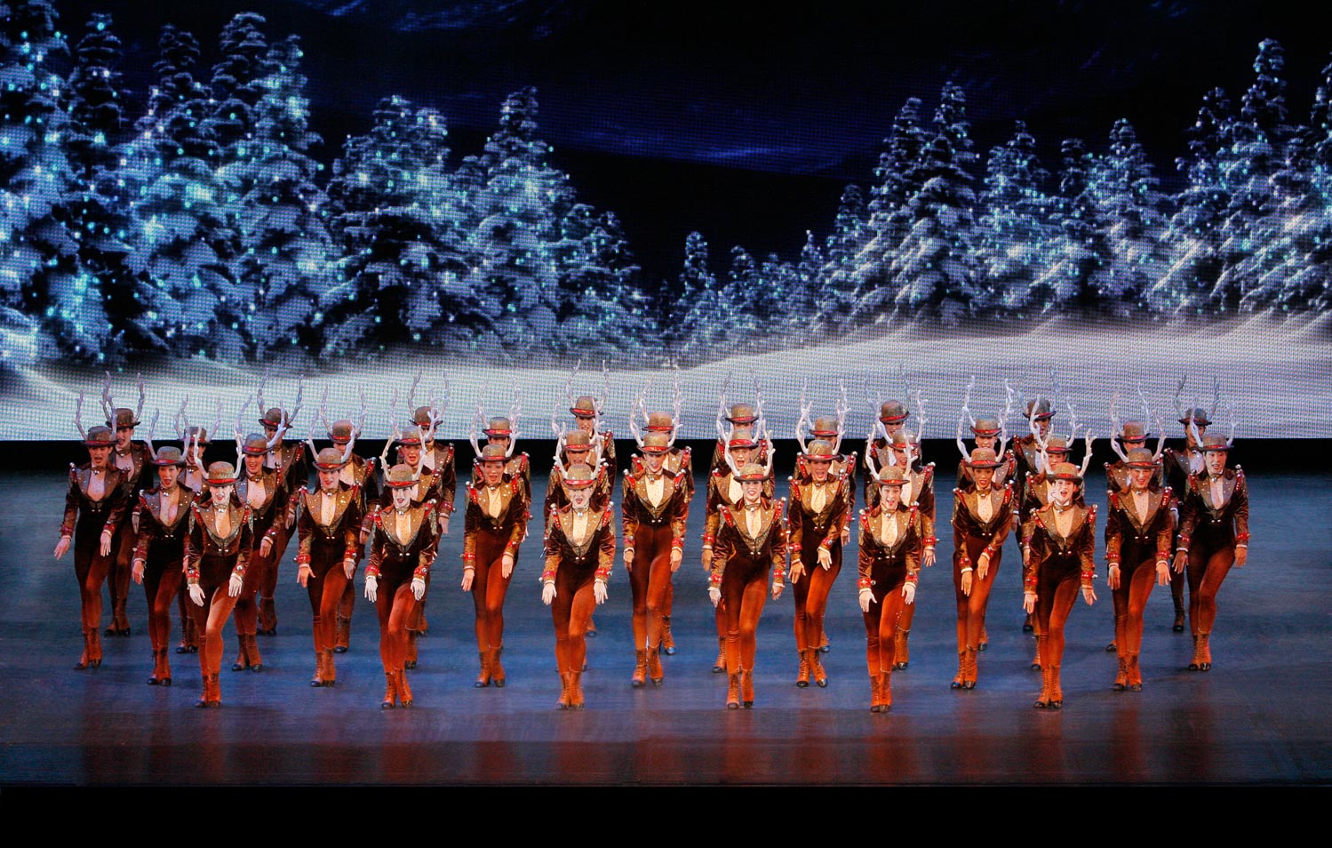 Rockettes en Nueva York en Navidad
