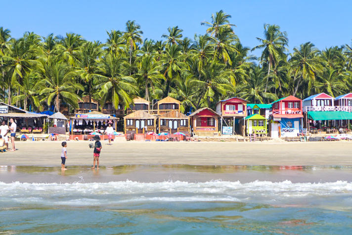 Palolem-Strand-in-Süd-Goa