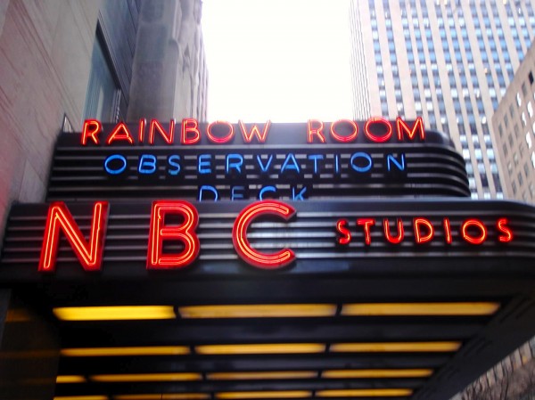 Excursão ao estúdio da NBC