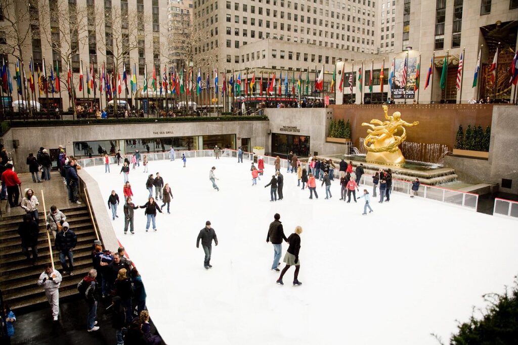 Pista al Rockefeller Center