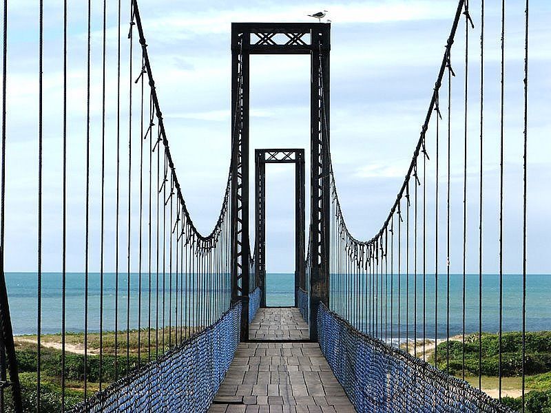 Barra Velha Suspension Bridge