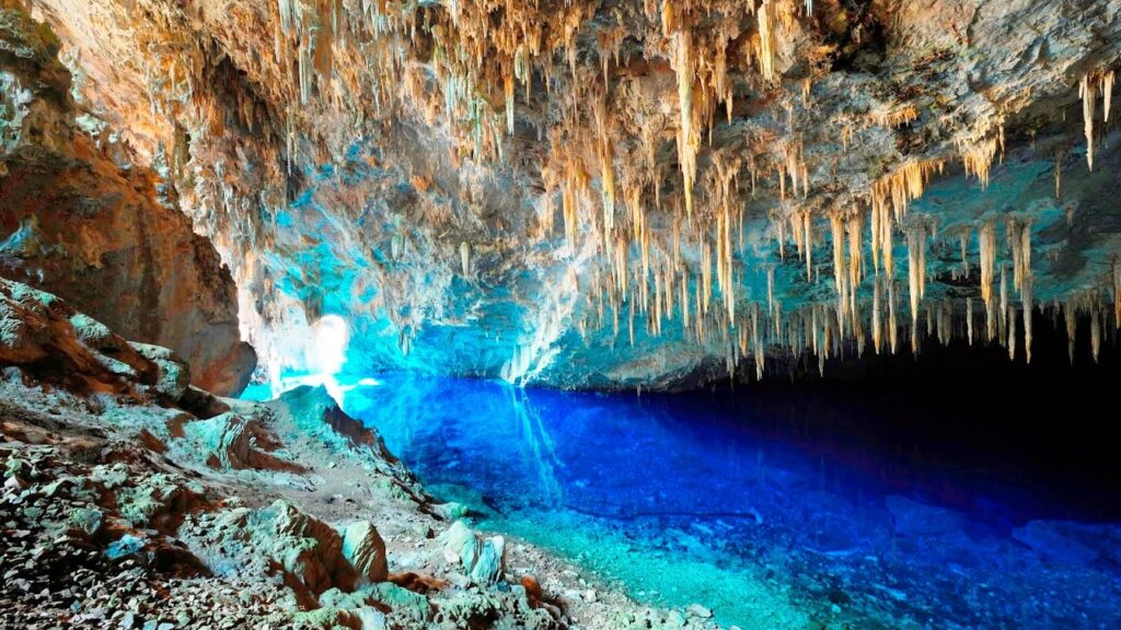 Lago Azul Cave in Bonito