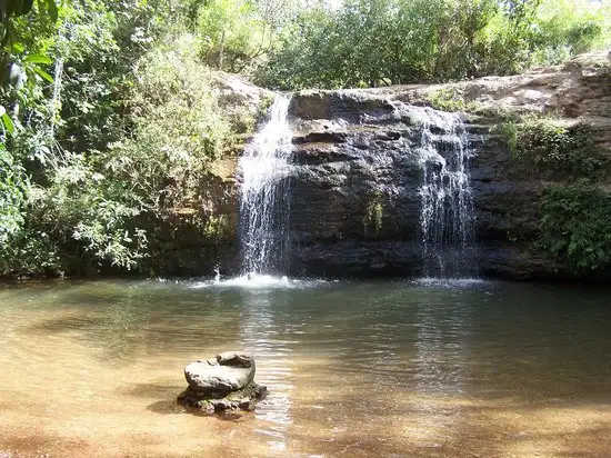 Wasserfall Cascatinha Caldas Novas