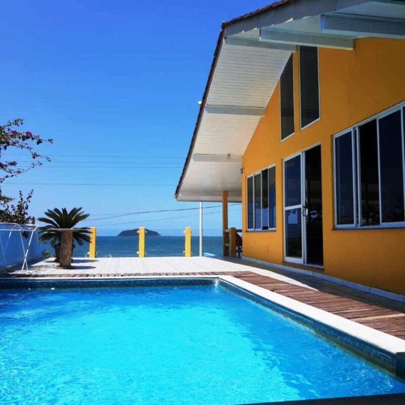 Ouro Verde Vlc Villa mit Blick auf das Meer und Swimmingpool