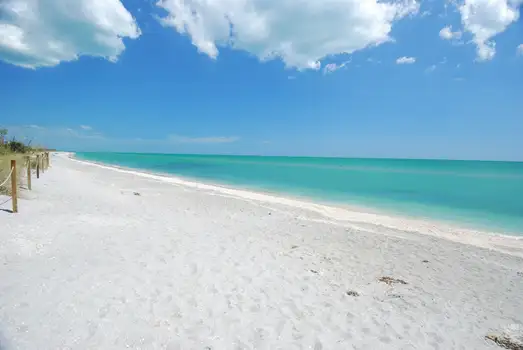 Beach and Sanibel Island 