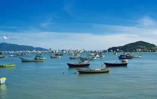 Angolo della spiaggia di Itapema