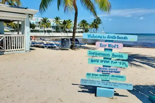 Praia de South Beach Key West