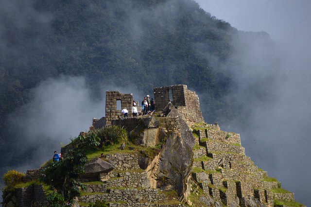 Senderos en Machu Picchu